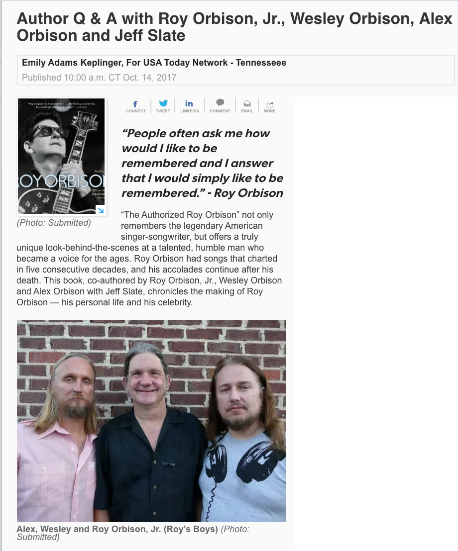 Roy Orbison Jr on X: Alex on left holding Eden. Me holding Bo & Roy 3!  #AlexOrbison #EdenOrbison #RoyOrbisonJr #BoOrbison #RoyOrbison3   / X